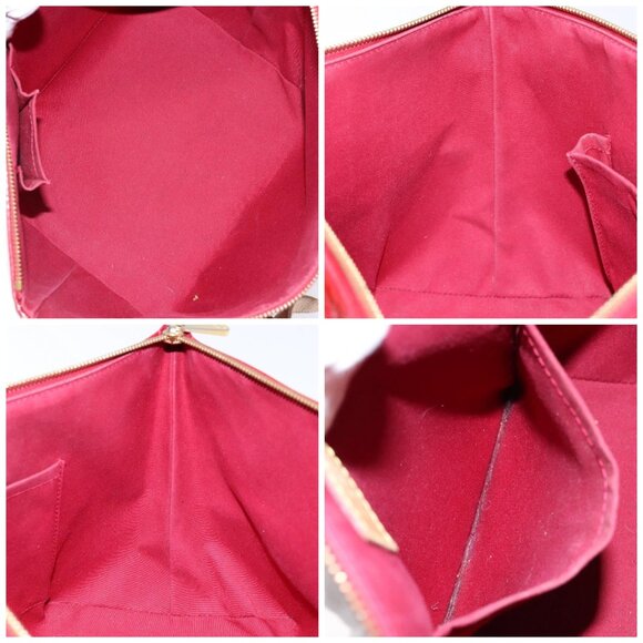 LOUIS VUITTON Monogram Vernis Bellevue PM Bag Pomme D'amour M93583 Auth 129638 - Picture 16 of 16